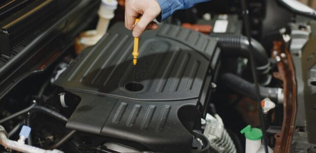 check engine oil levels