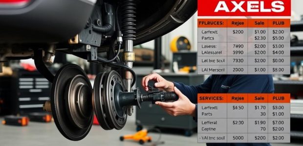 cost of axle repair