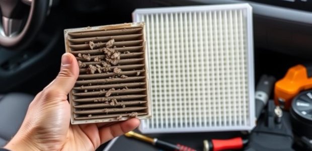 estimating cabin air filter