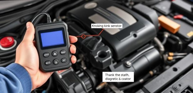 estimating knock sensor repair