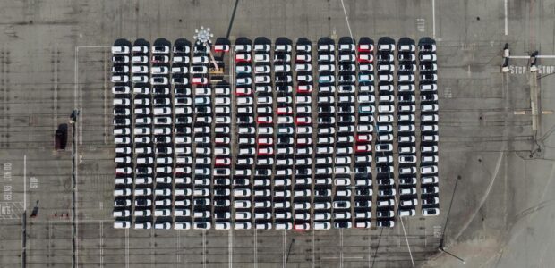 unsold cars are stored